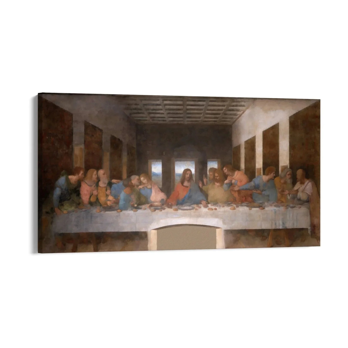 Quadro Stampa su Tela L'ultima cena, Leonardo Da Vinci - CupidoDesign
