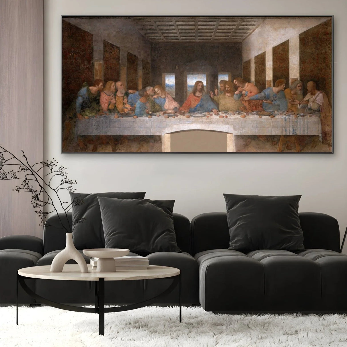 Quadro Stampa su Tela L'ultima cena, Leonardo Da Vinci - CupidoDesign