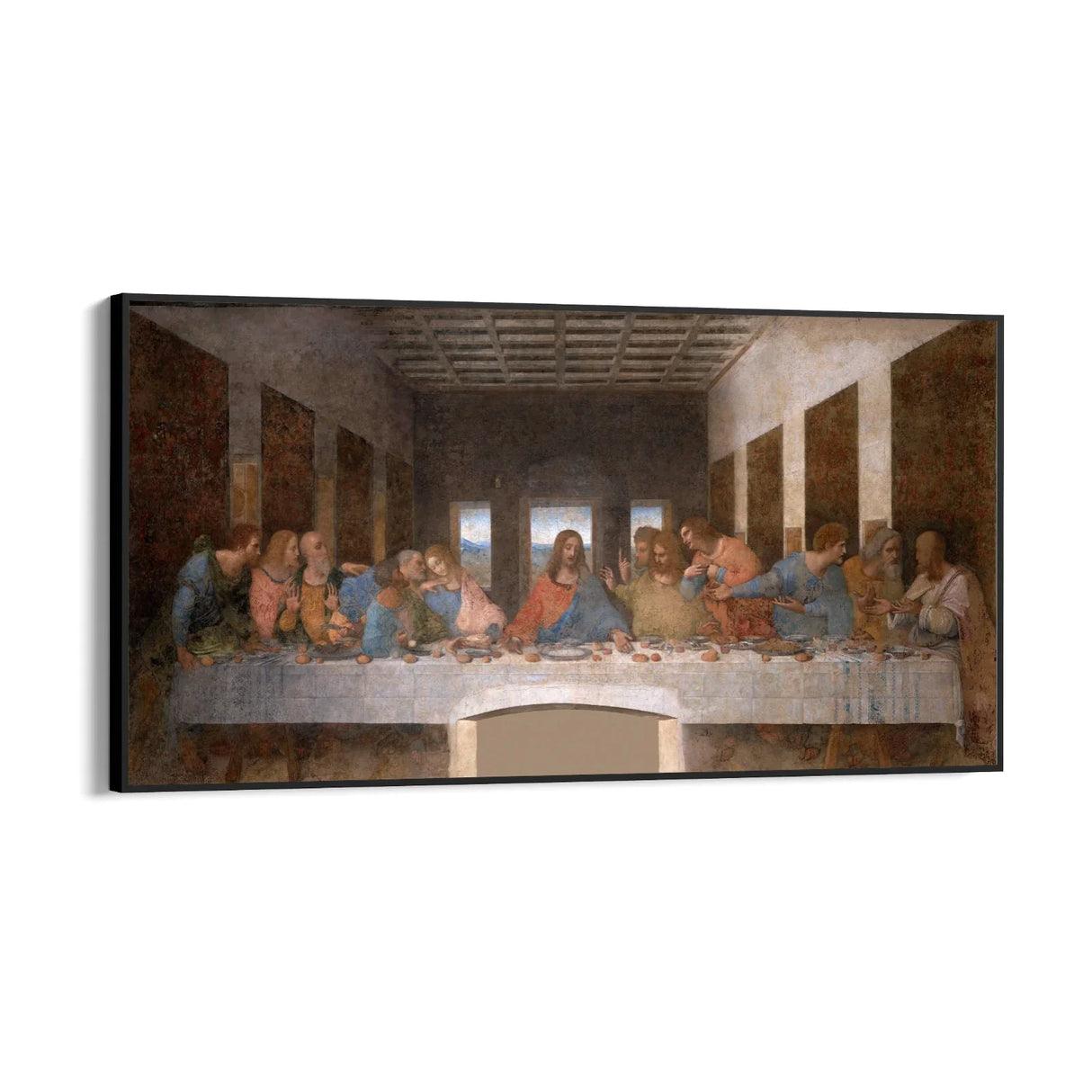 Quadro Stampa su Tela L'ultima cena, Leonardo Da Vinci - CupidoDesign