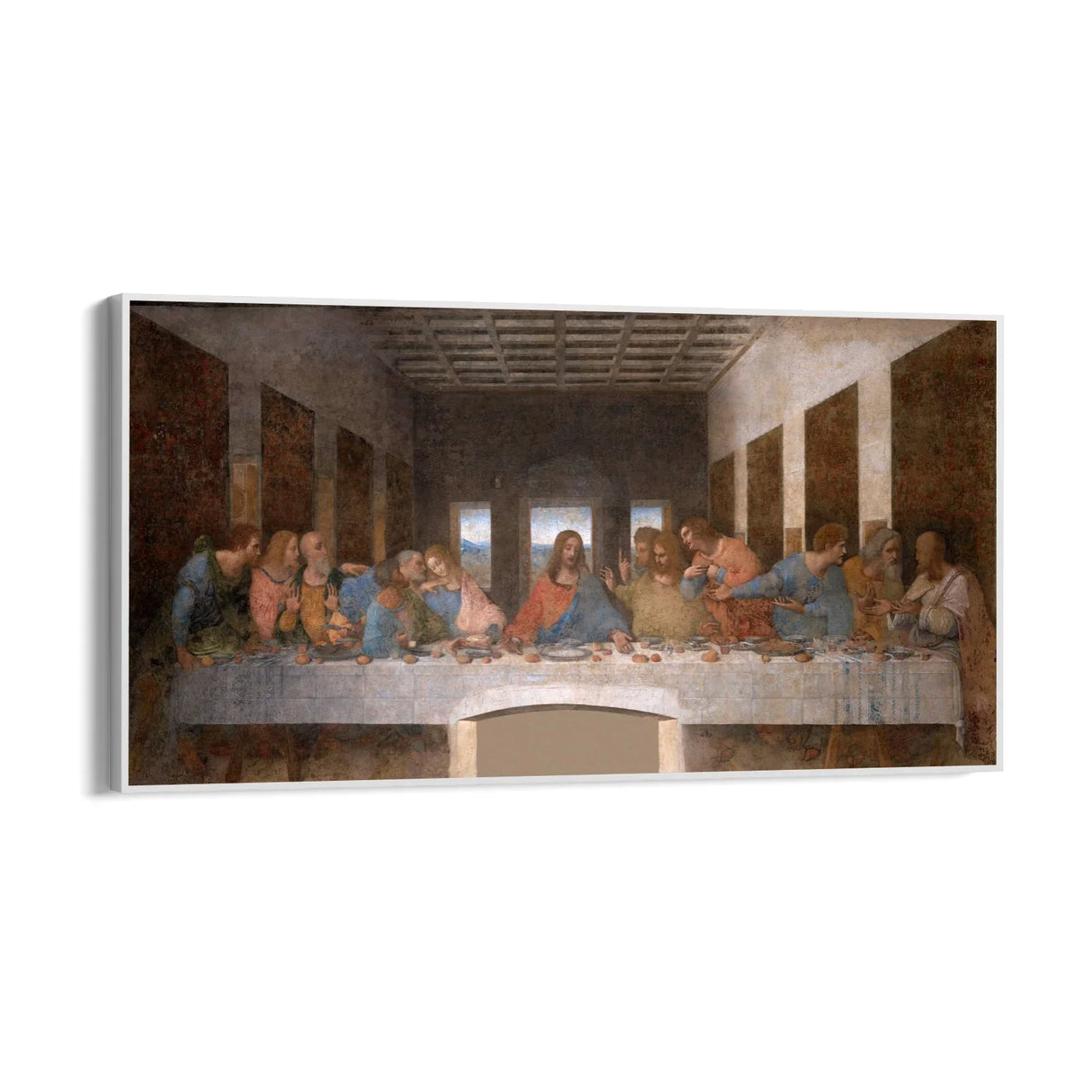 Quadro Stampa su Tela L'ultima cena, Leonardo Da Vinci - CupidoDesign
