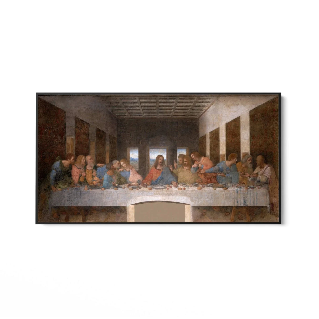 Quadro Stampa su Tela L'ultima cena, Leonardo Da Vinci - CupidoDesign