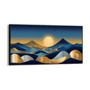 Quadro Stampa su Tela Luna Nel Deserto - CupidoDesign