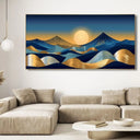 Quadro Stampa su Tela Luna Nel Deserto - CupidoDesign