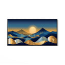 Quadro Stampa su Tela Luna Nel Deserto - CupidoDesign