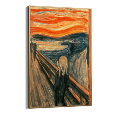 Quadro Stampa su Tela L'urlo - Edvard munch - CupidoDesign
