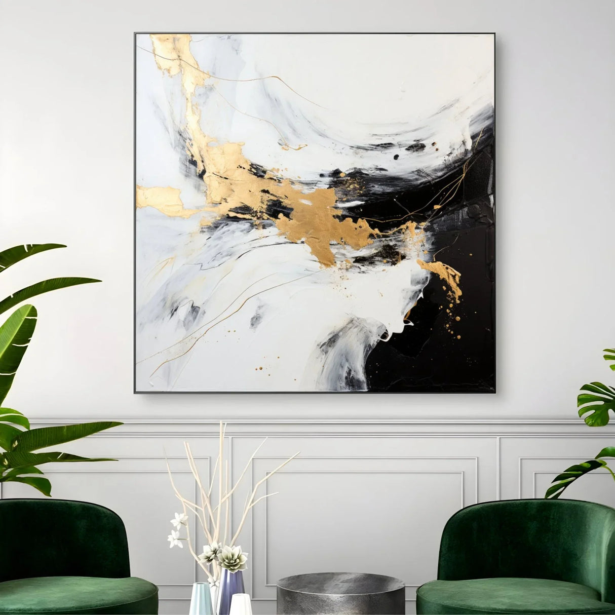 Quadro Stampa su Tela Lussuosa armonia - CupidoDesign