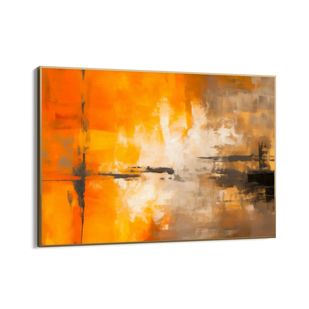 Quadro Stampa su Tela Lussuoso Arancio - CupidoDesign