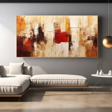 Quadro Stampa su Tela Lussuoso rosso - CupidoDesign