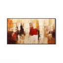 Quadro Stampa su Tela Lussuoso rosso - CupidoDesign