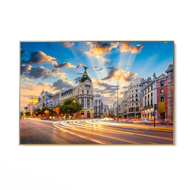 Quadro Stampa su Tela Madrid, Spagna - CupidoDesign