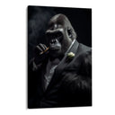 Quadro Stampa su Tela Maestoso Gorilla - CupidoDesign