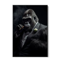 Quadro Stampa su Tela Maestoso Gorilla - CupidoDesign