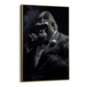Quadro Stampa su Tela Maestoso Gorilla - CupidoDesign