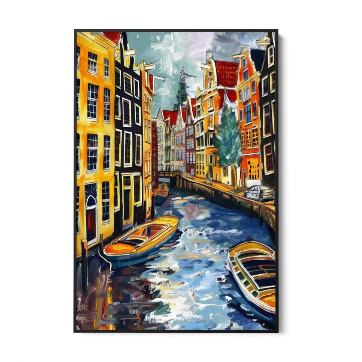 Quadro Stampa su Tela Magica Amsterdam, Paesi Bassi - CupidoDesign