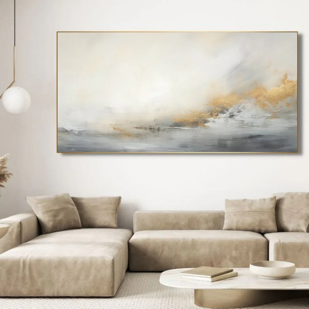 Quadro Stampa su Tela Magnifico Grigio - CupidoDesign