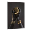 Quadro Stampa su Tela Mani Gold - CupidoDesign