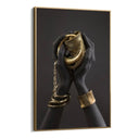 Quadro Stampa su Tela Mani Gold - CupidoDesign