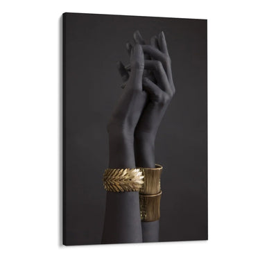 Quadro Stampa su Tela Mani unite - CupidoDesign