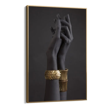 Quadro Stampa su Tela Mani unite - CupidoDesign