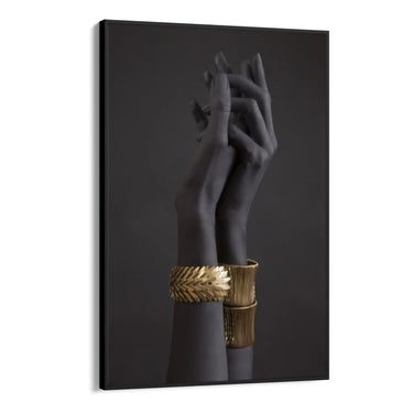 Quadro Stampa su Tela Mani unite - CupidoDesign