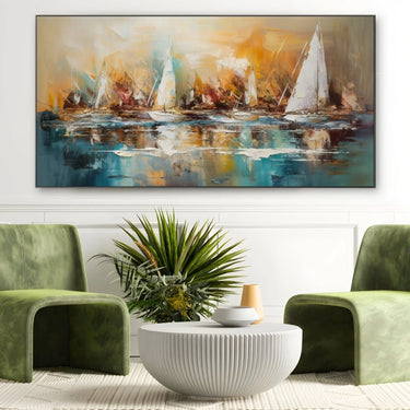 Quadro Stampa su Tela Mare Colorato - CupidoDesign