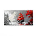 Quadro Stampa su Tela Mare di nebbia - CupidoDesign