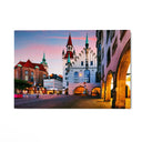 Quadro Stampa su Tela Marienplatz, Monaco - CupidoDesign