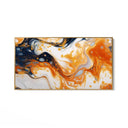 Quadro Stampa su Tela Marmo Arancione - CupidoDesign