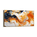 Quadro Stampa su Tela Marmo Arancione - CupidoDesign