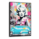 Quadro Stampa su Tela Marylin Graffiti - CupidoDesign