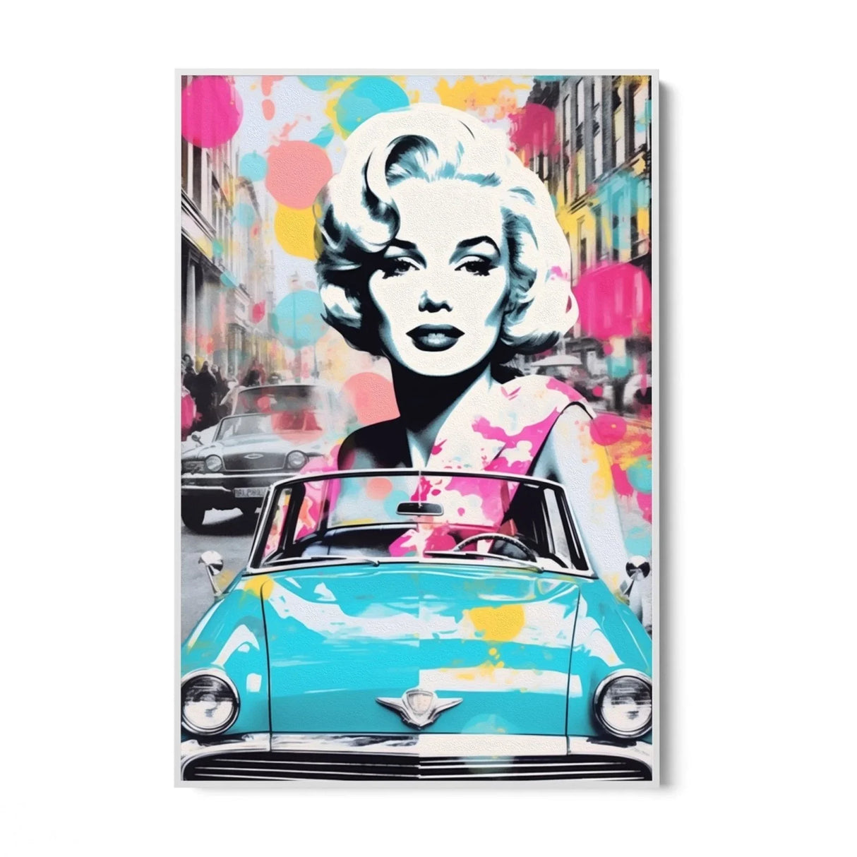 Quadro Stampa su Tela Marylin Graffiti - CupidoDesign