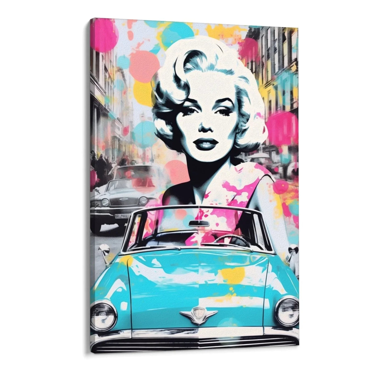 Quadro Stampa su Tela Marylin Graffiti - CupidoDesign