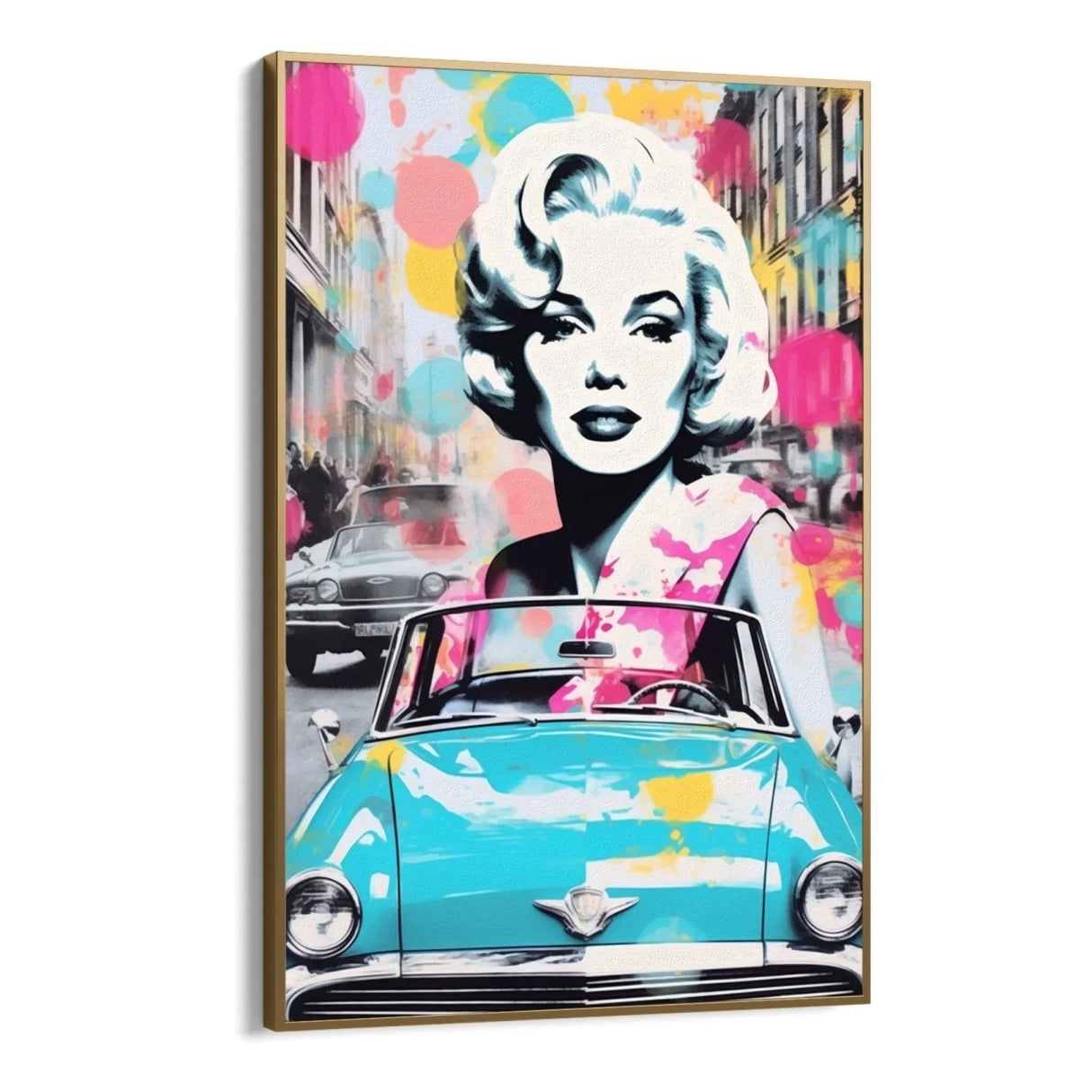 Quadro Stampa su Tela Marylin Graffiti - CupidoDesign