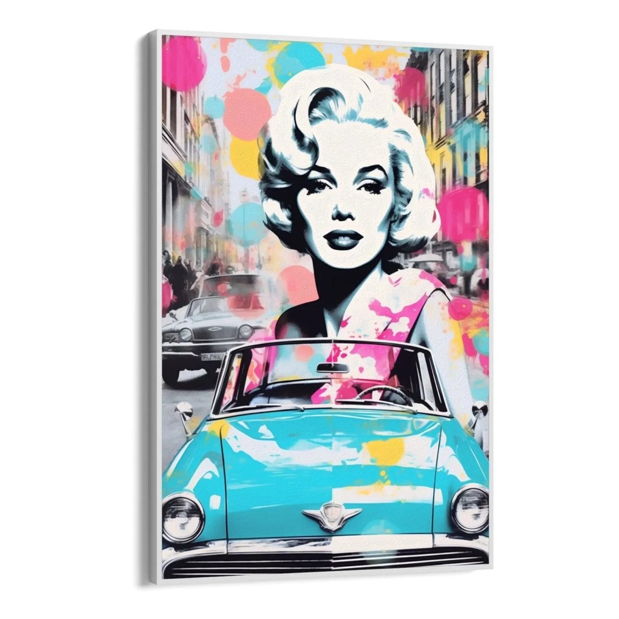 Quadro Stampa su Tela Marylin Graffiti - CupidoDesign