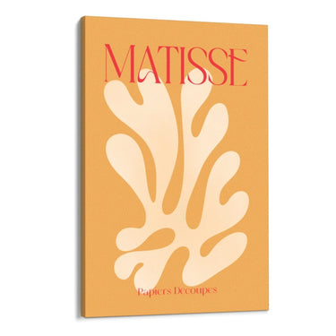 Quadro Stampa su Tela Matisse Orange - CupidoDesign