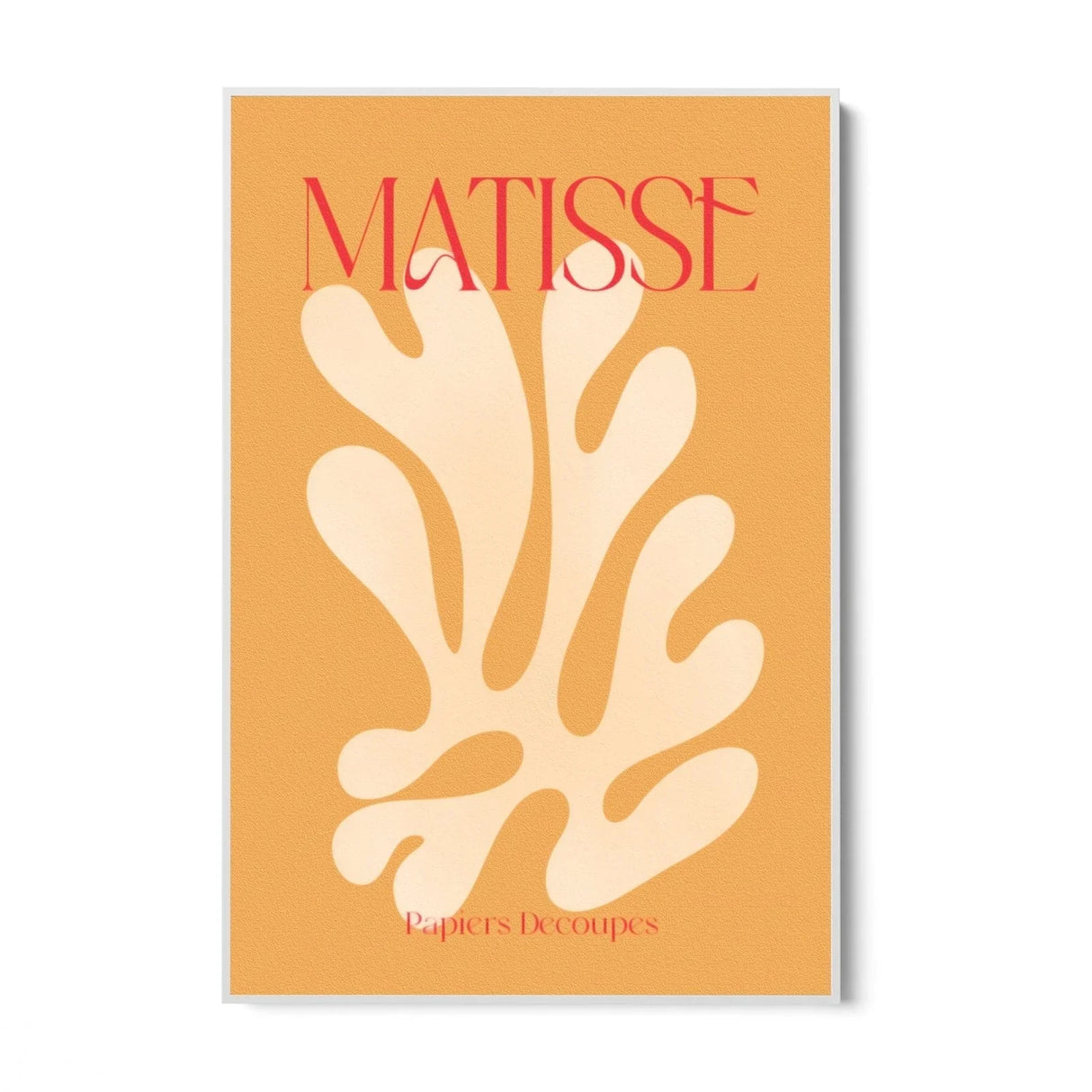 Quadro Stampa su Tela Matisse Orange - CupidoDesign