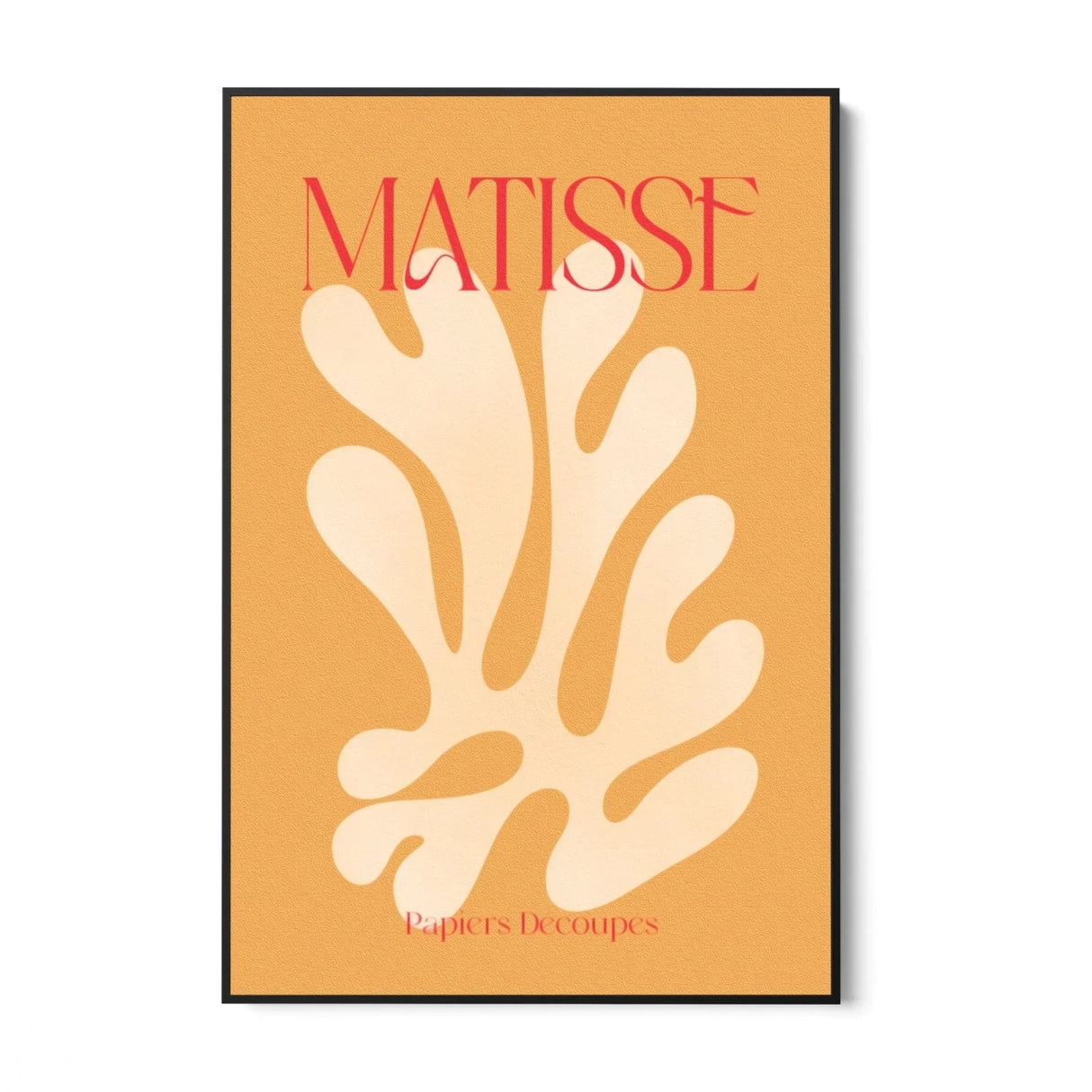 Quadro Stampa su Tela Matisse Orange - CupidoDesign