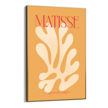 Quadro Stampa su Tela Matisse Orange - CupidoDesign