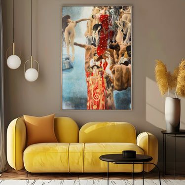 Quadro Stampa su Tela Medicine, Klimt - CupidoDesign