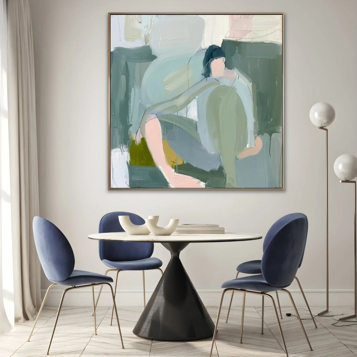 Quadro Stampa su Tela Meditazione Luminosa - CupidoDesign