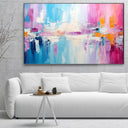 Quadro Stampa su Tela Melodia Cosmica - CupidoDesign