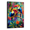 Quadro Stampa su Tela Melodia dal becco lungo - CupidoDesign