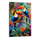 Quadro Stampa su Tela Melodia dal becco lungo - CupidoDesign