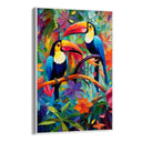 Quadro Stampa su Tela Melodia dal becco lungo - CupidoDesign