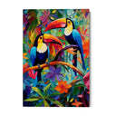 Quadro Stampa su Tela Melodia dal becco lungo - CupidoDesign