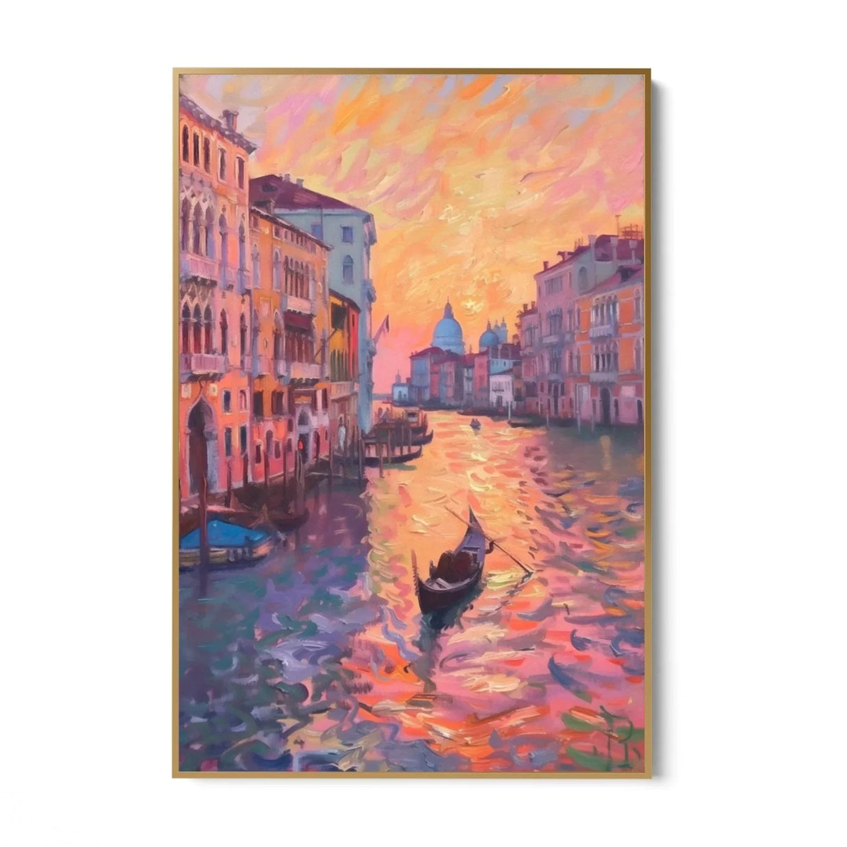 Quadro Stampa su Tela Melodia dei Canali - CupidoDesign