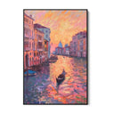 Quadro Stampa su Tela Melodia dei Canali - CupidoDesign