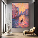 Quadro Stampa su Tela Melodia dei Canali - CupidoDesign