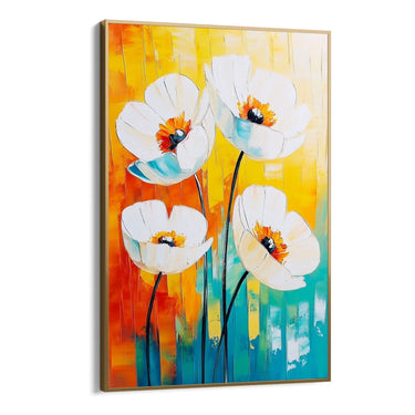 Quadro Stampa su Tela Melodia dei Petali - CupidoDesign