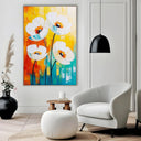 Quadro Stampa su Tela Melodia dei Petali - CupidoDesign
